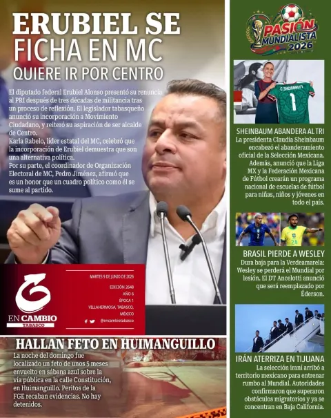 Portada de En Cambio - Tabasco (contraportada)