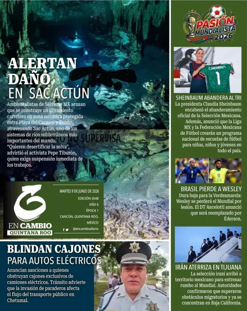 Portada de En Cambio - Quintana Roo (contraportada)