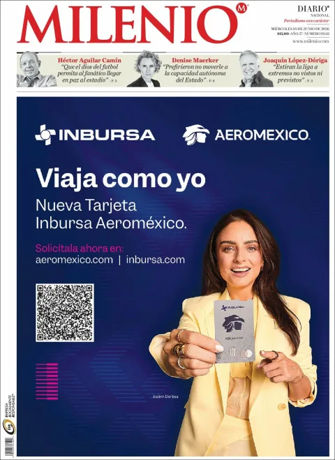 Portada de Milenio