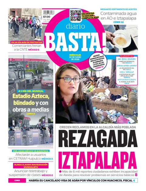Portada de Basta! (portada)