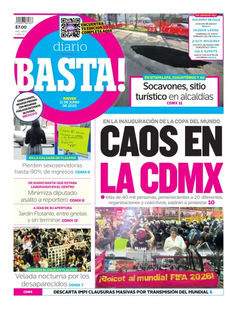 Portada de Basta! (portada)