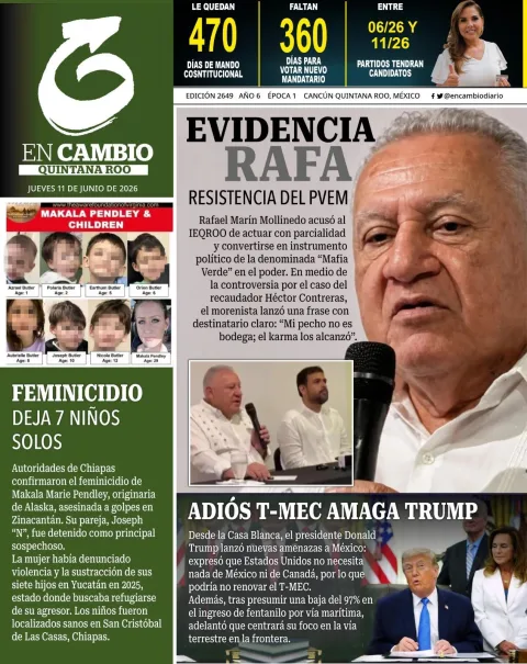 Portada de En Cambio - Quintana Roo (portada)