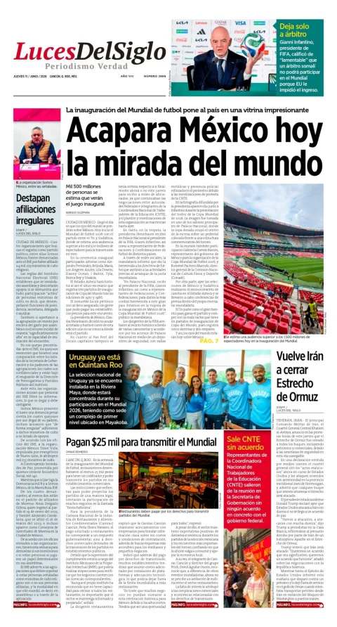 Portada de Luces del Siglo