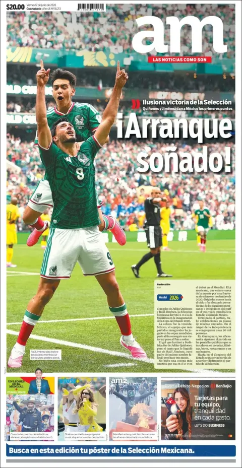 Portada de Am Corredor Industrial del viernes, 12 de junio de 2026