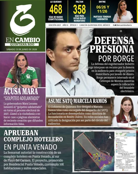 Portada de En Cambio - Quintana Roo (portada)