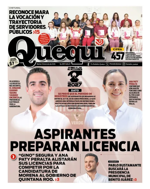 Portada de Quequi del martes, 16 de junio de 2026