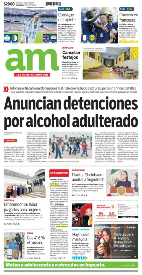 Portada de Am Corredor Industrial del miércoles, 17 de junio de 2026
