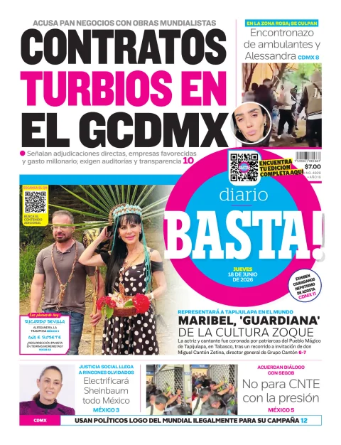 Portada de Basta! (portada)