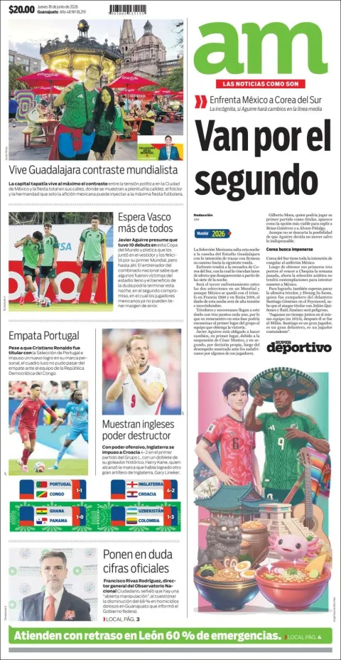 Portada de Am Corredor Industrial del jueves, 18 de junio de 2026