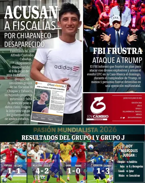 Portada de En Cambio - Tabasco (contraportada)