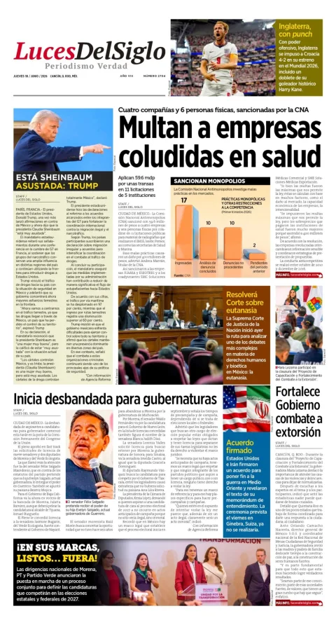 Portada de Luces del Siglo