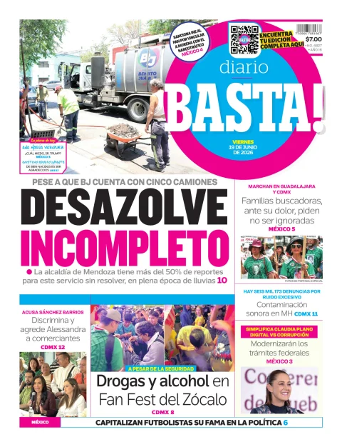 Portada de Basta! (portada)