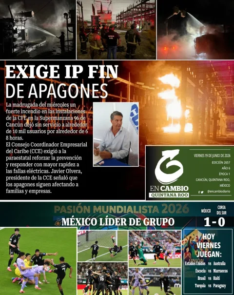 Portada de En Cambio - Quintana Roo (contraportada)