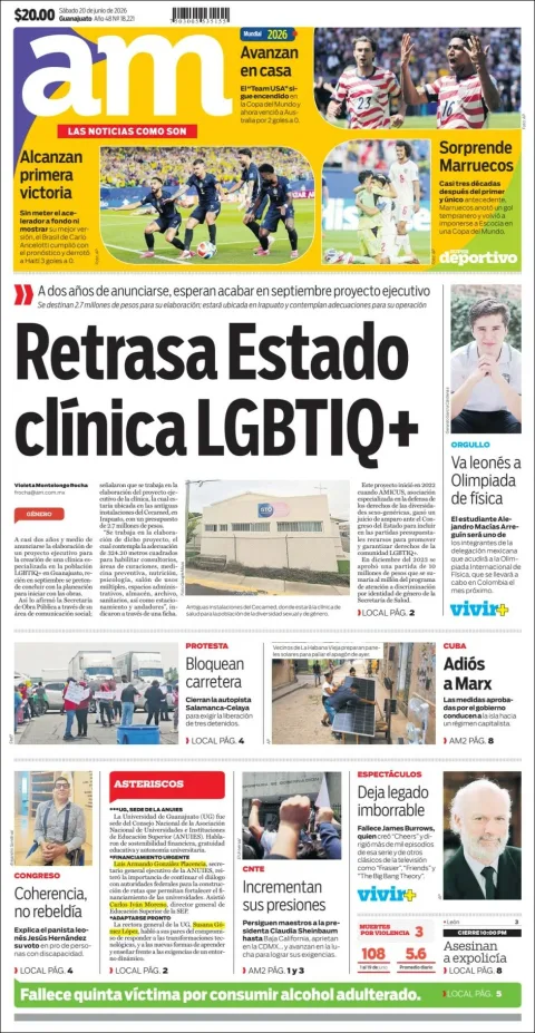 Portada de Am Corredor Industrial del sábado, 20 de junio de 2026