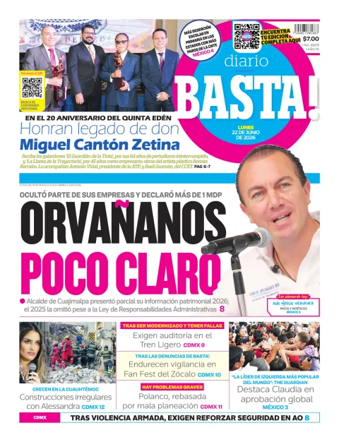 Portada de Basta! (portada)