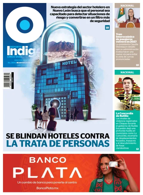 Portada de Reporte Indigo Monterrey del martes, 23 de junio de 2026