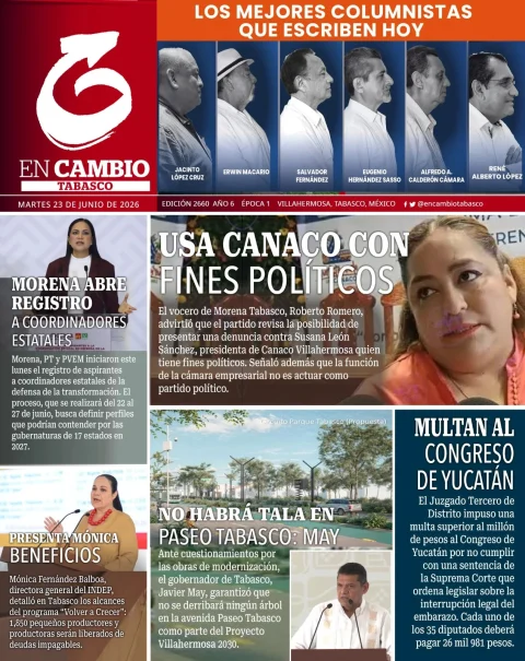 Portada de En Cambio - Tabasco (portada)