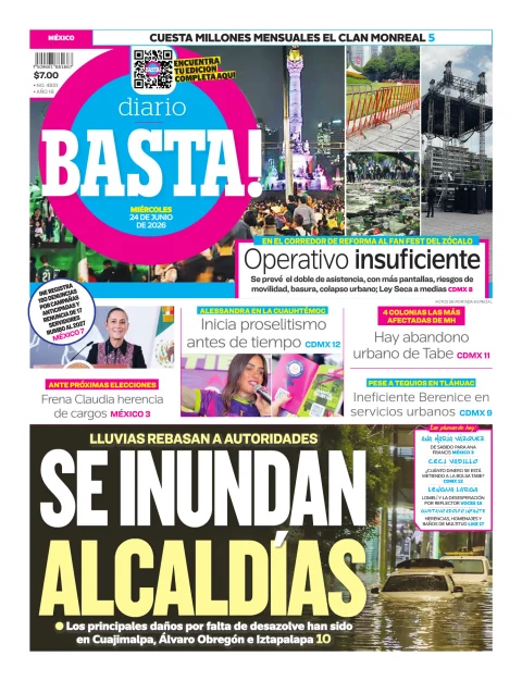 Portada de Basta! (portada)