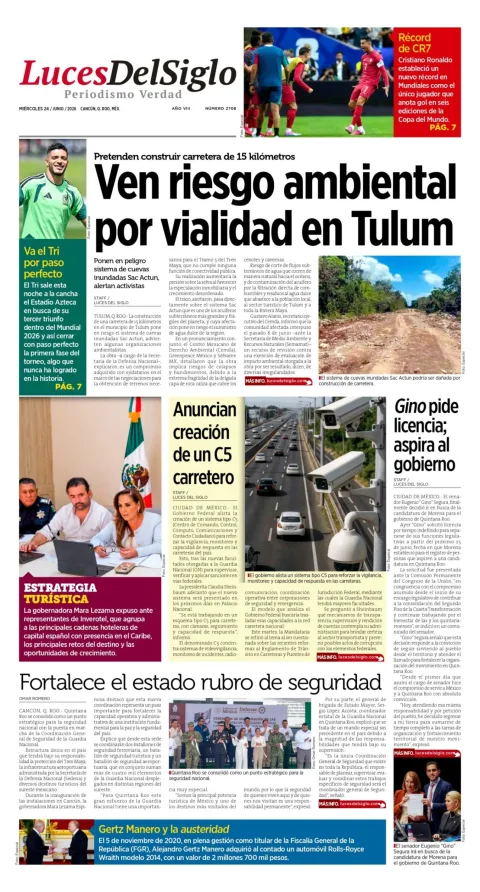 Portada de Luces del Siglo