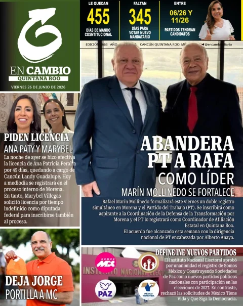 Portada de En Cambio - Quintana Roo (portada)
