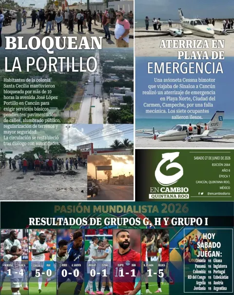 Portada de En Cambio - Quintana Roo (contraportada)