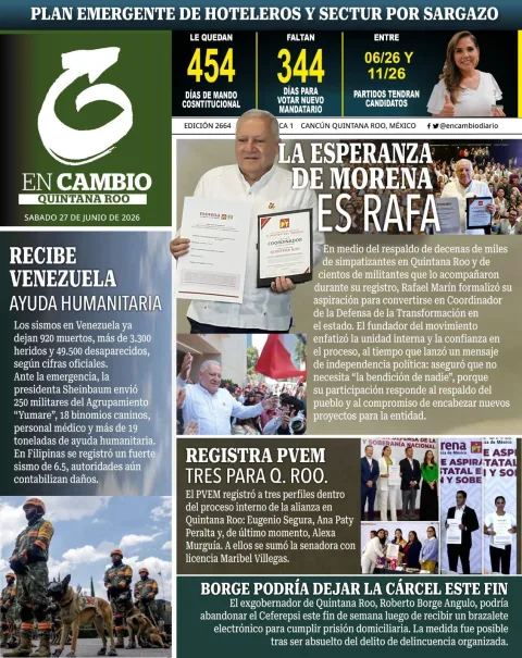 Portada de En Cambio - Quintana Roo (portada)