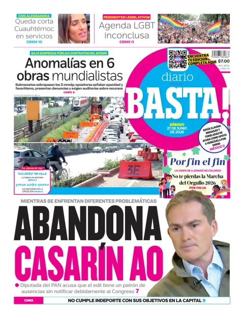 Portada de Basta! (portada)