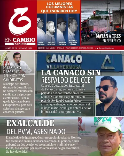 Portada de En Cambio - Tabasco (portada)