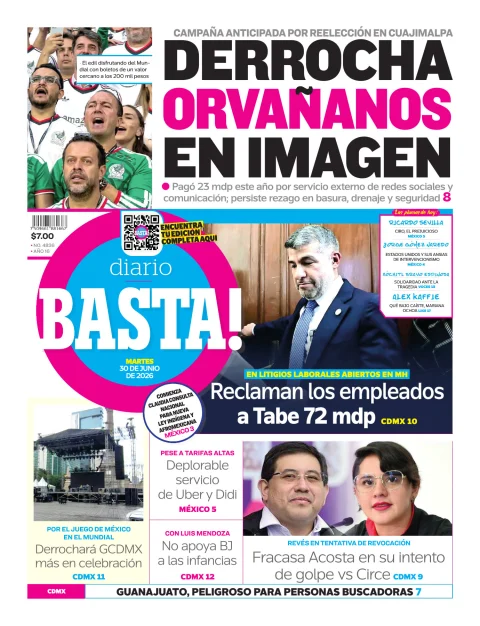 Portada de Basta! (portada)
