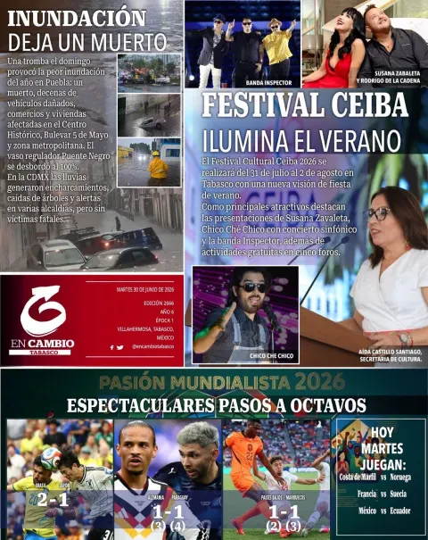 Portada de En Cambio - Tabasco (contraportada)