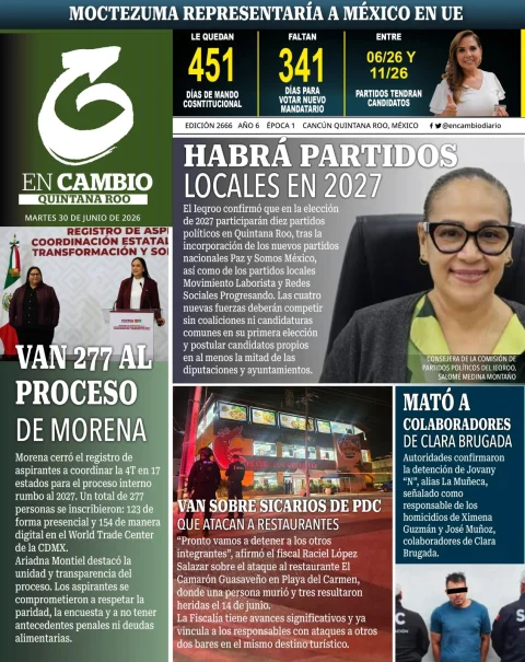 Portada de En Cambio - Quintana Roo (portada)