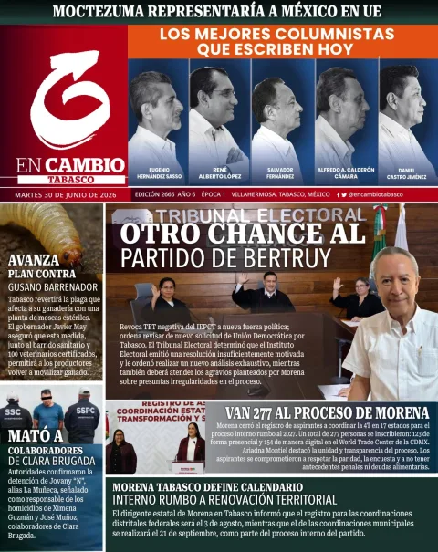 Portada de En Cambio - Tabasco (portada)