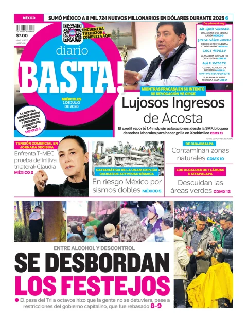Portada de Basta! (portada)
