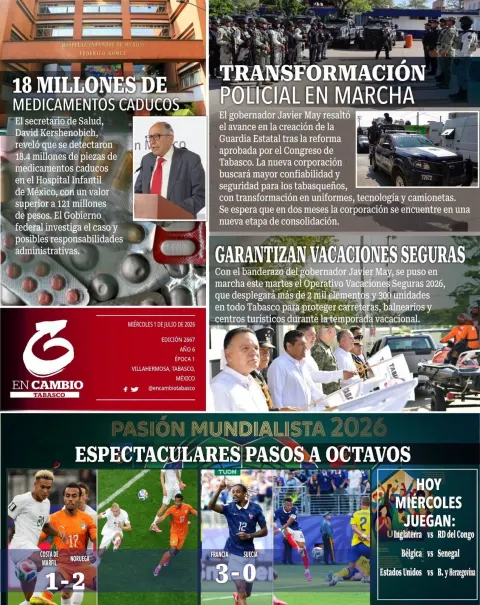 Portada de En Cambio - Tabasco (contraportada)