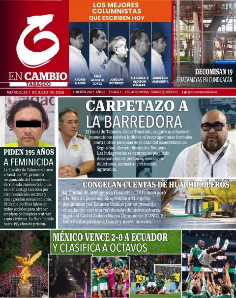 Portada de En Cambio - Quintana Roo (portada)