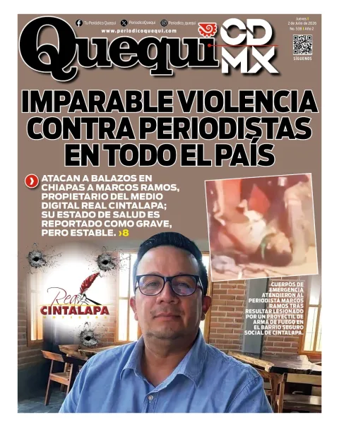 Portada de Quequi CDMX del 2026-07-02