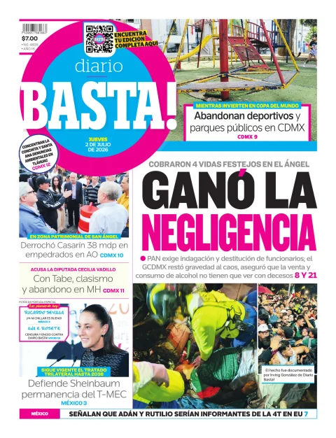 Portada de Basta! (portada)