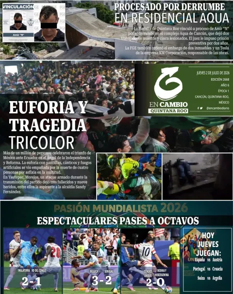 Portada de En Cambio - Quintana Roo (portada)