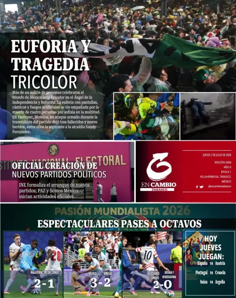 Portada de En Cambio - Quintana Roo (contraportada)