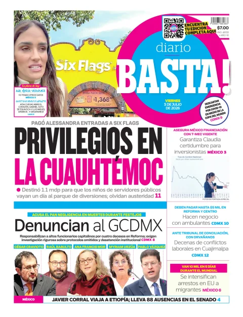 Portada de Basta! (portada)