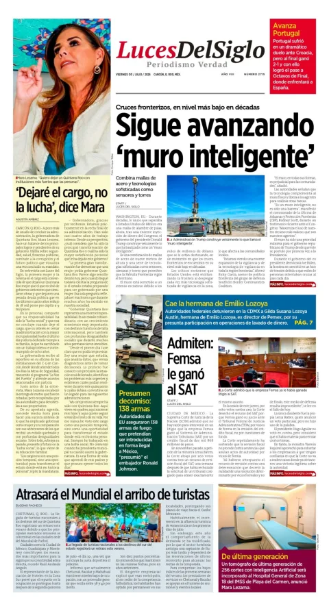 Portada de Luces del Siglo