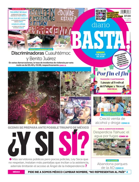 Portada de Basta! (portada)