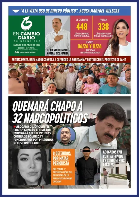 Portada de En Cambio - Quintana Roo (portada)