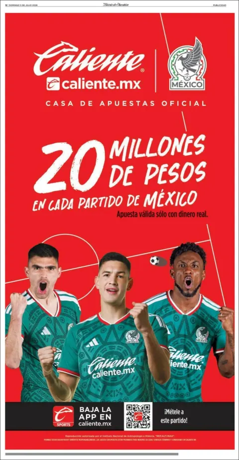Portada de Diario de Yucatán