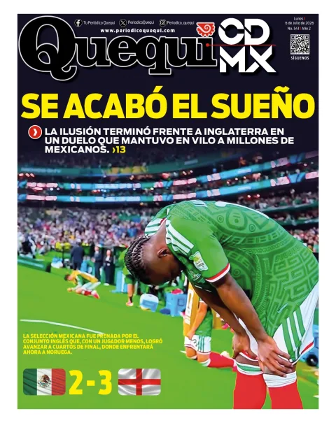 Portada de Quequi CDMX del 2026-07-06