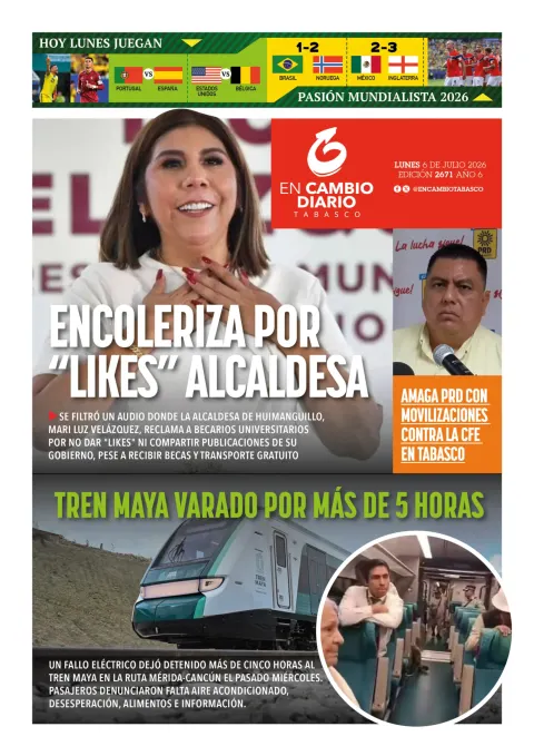 Portada de En Cambio - Quintana Roo (contraportada)