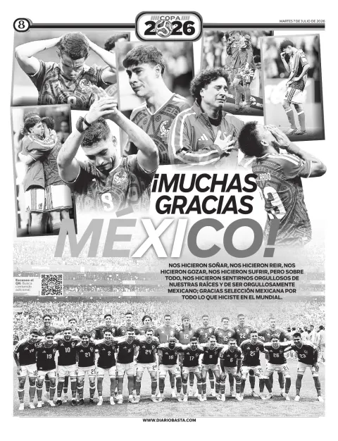 Portada de Basta! (contraportada)