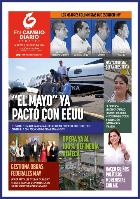 Portada de En Cambio - Quintana Roo (contraportada)