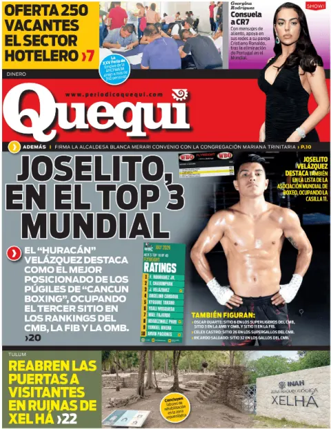 Portada de Quequi (contraportada) del 2026-07-08