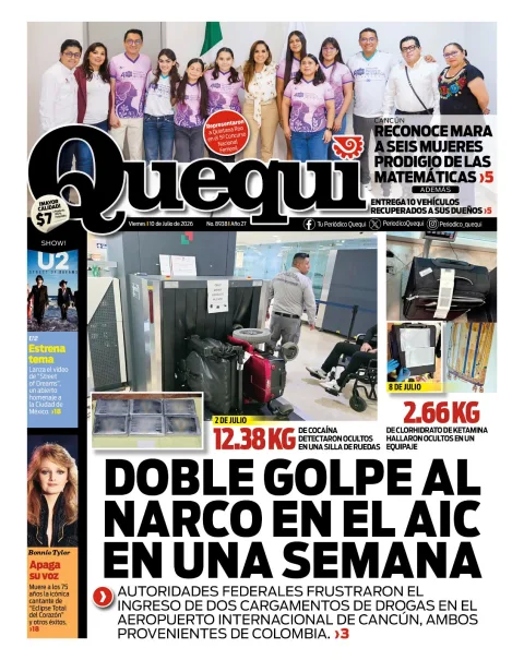 Portada de Quequi del viernes, 10 de julio de 2026